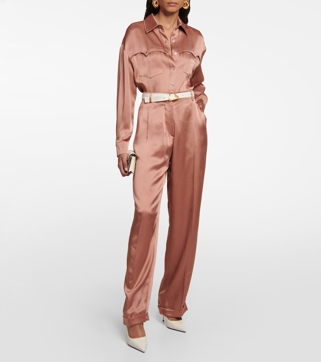 Tom Ford High-rise straight pants