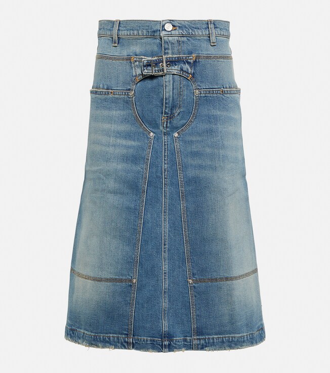 Midirock aus Denim | Stella McCartney