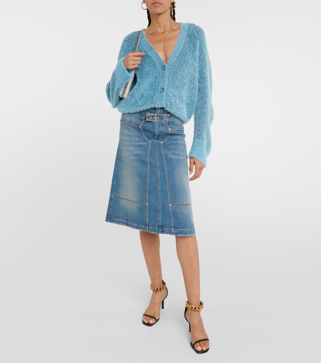 Midirock aus Denim | Stella McCartney