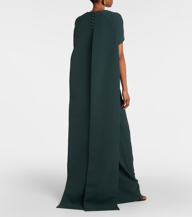 Safiyaa Safiyaa Caped gown