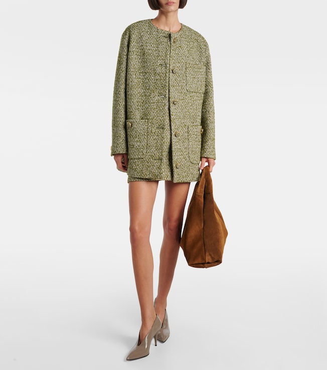 Gucci Cotton and wool-blend bouclé coat