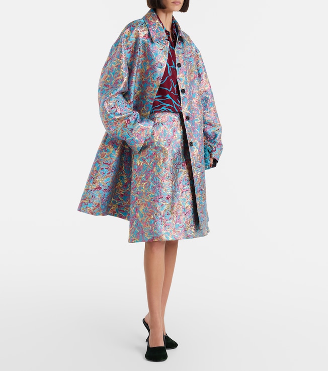 Dries Van Noten Brocade coat