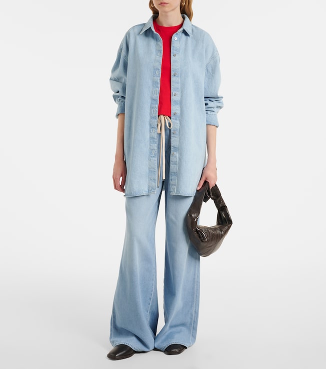 7 For All Mankind Nina oversized denim shirt