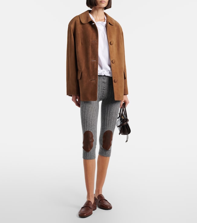 Prada Wool and cashmere capri pants