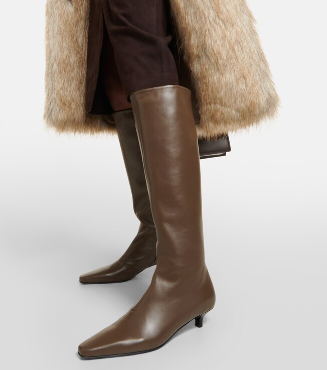 Stiefel aus Leder | Toteme