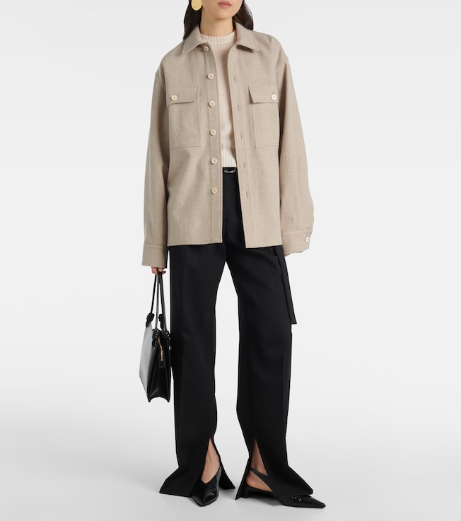 Jil Sander Virgin wool overshirt