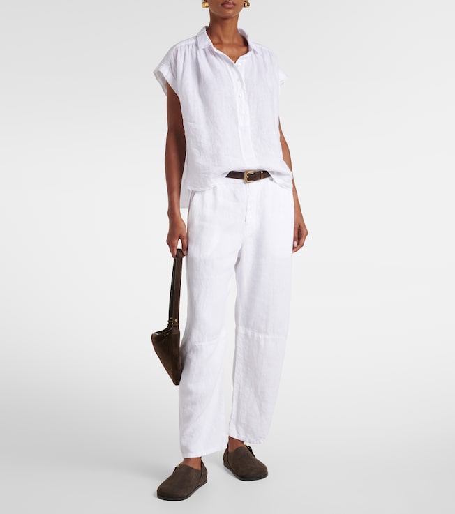 Velvet Elowen linen top