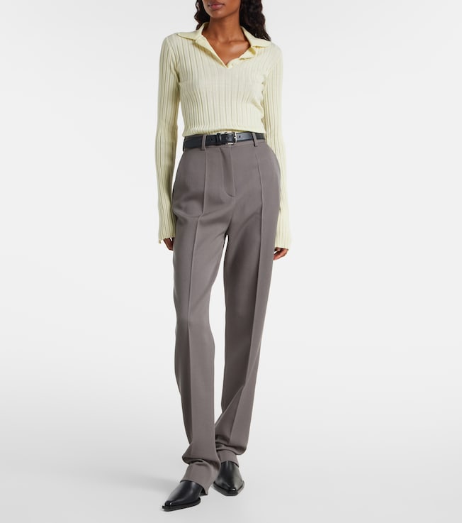 Calvin Klein Collection Amber wool polo sweater