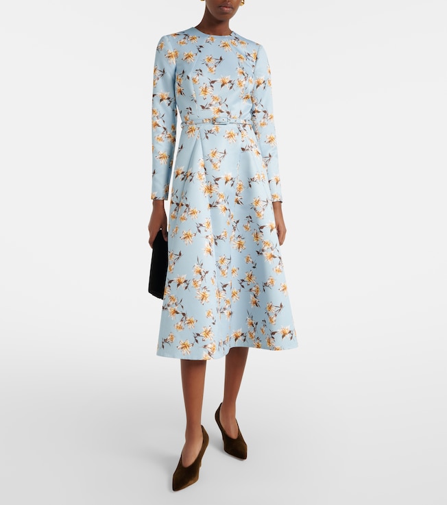 Emilia Wickstead Ucellina floral midi dress