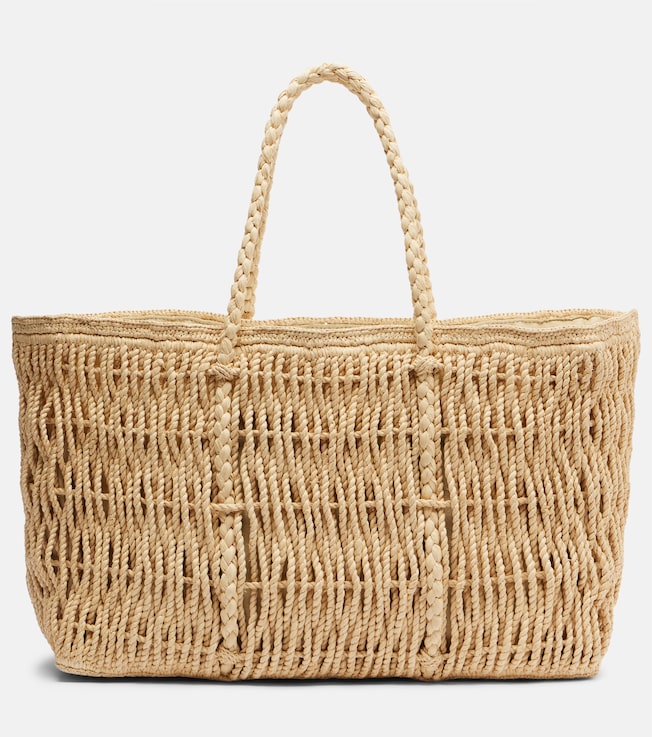 The Row Georgica raffia tote bag
