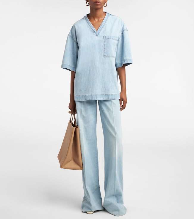 Bottega Veneta Denim top