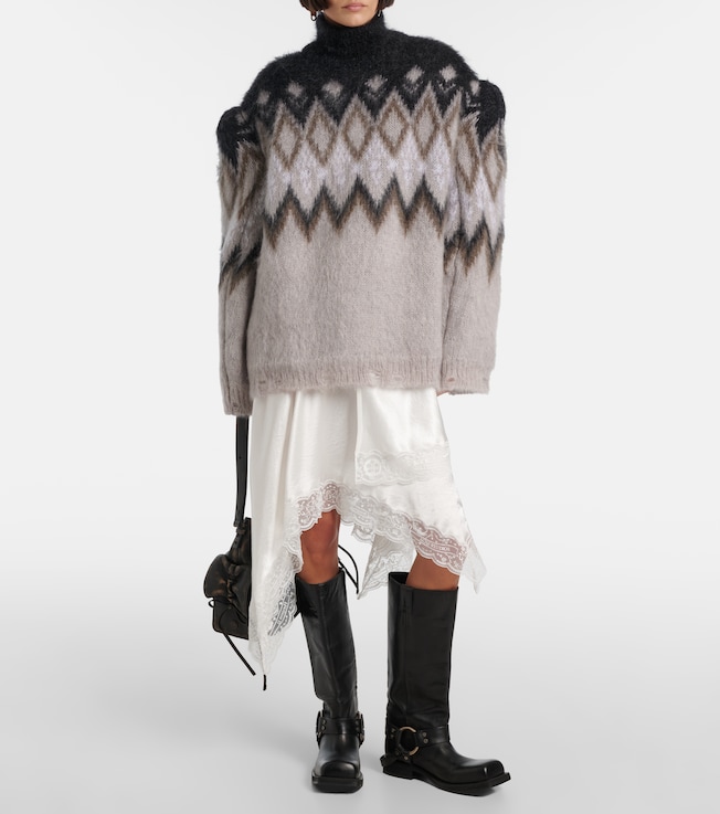 Acne Studios Mohair and wool-blend sweater