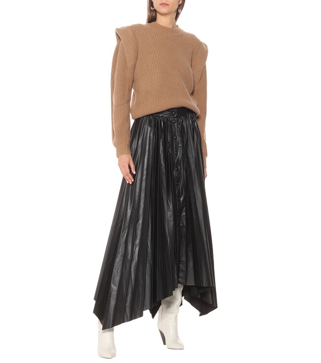 Isabel Marant Davies pleated midi skirt