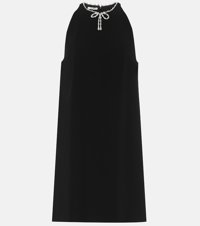 Miu Miu Faille cady minidress