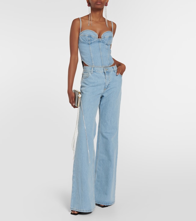 Magda Butrym Denim bustier