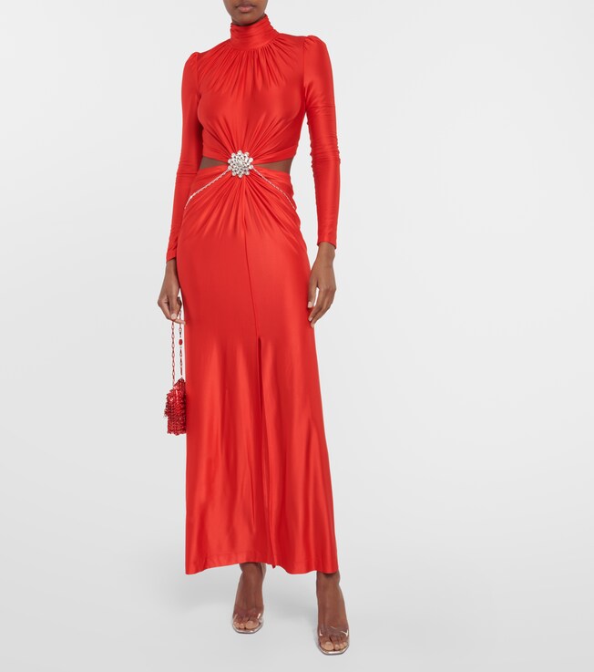 Verzierte Robe | Rabanne