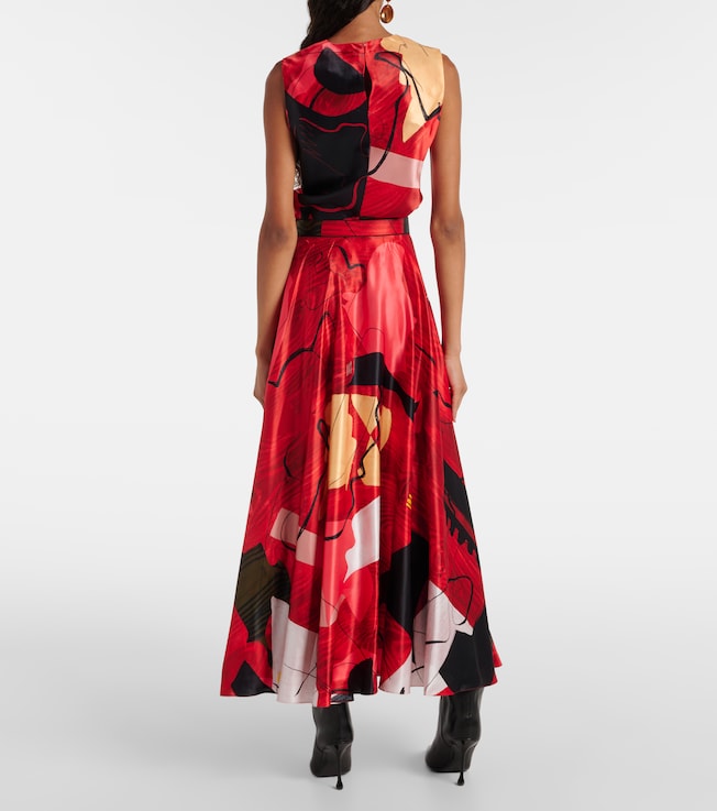 Roksanda Roksanda Kiara printed satin top