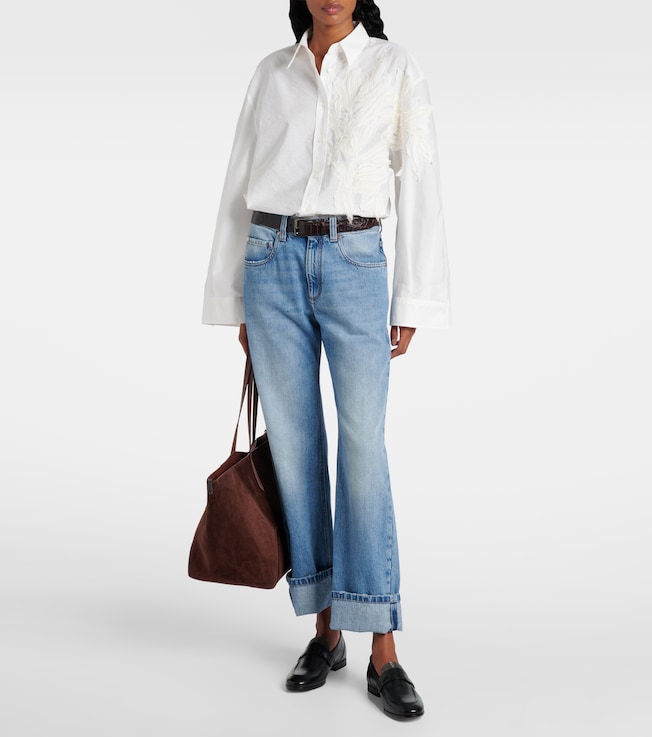 Brunello Cucinelli Brunello Cucinelli Low-rise straight jeans