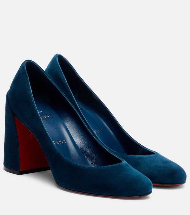 CHRISTIAN LOUBOUTIN Miss Sab suede pumps