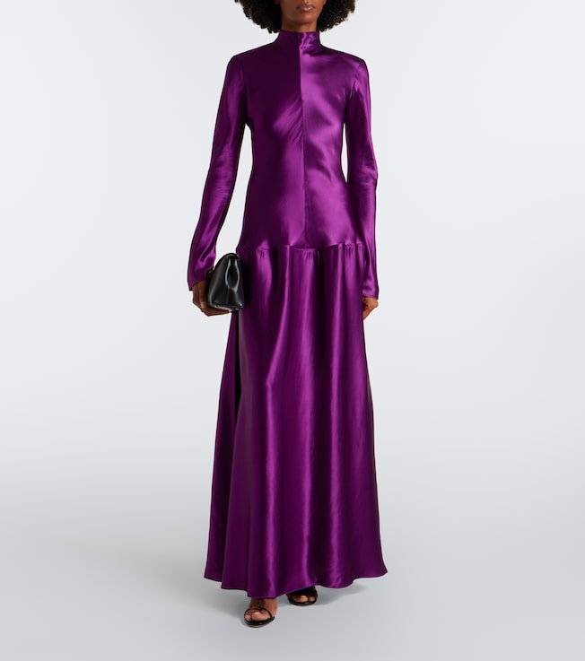Fforme Satin maxi dress