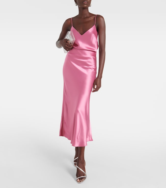 Galvan Valletta midi skirt