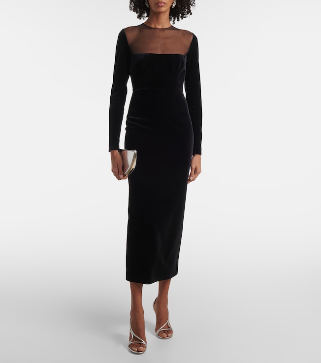 Alex Perry Velvet minidress