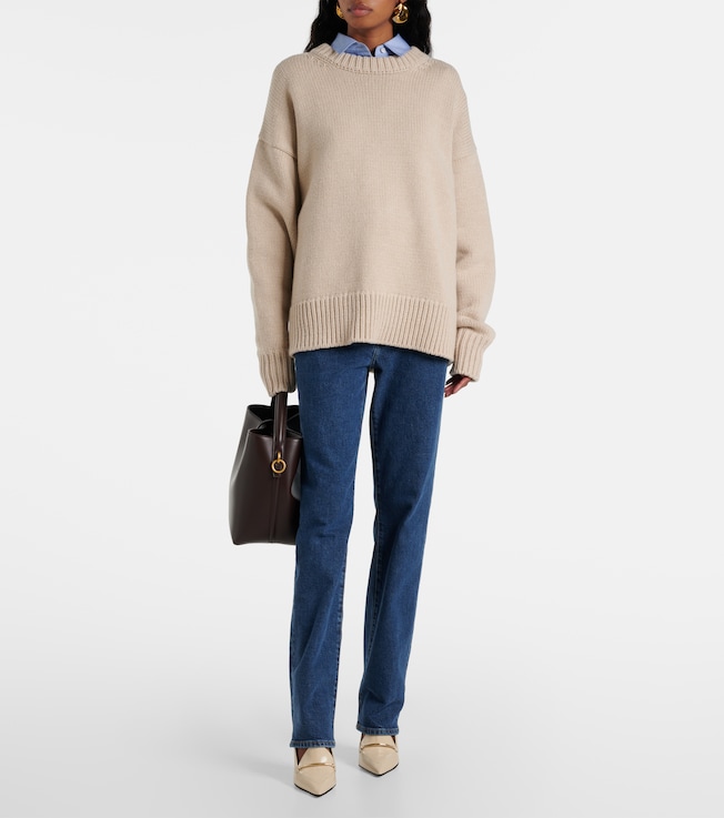 FRAME The Ruler high-rise straight jeans