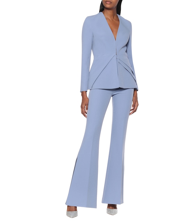 Safiyaa Lyanna crêpe blazer