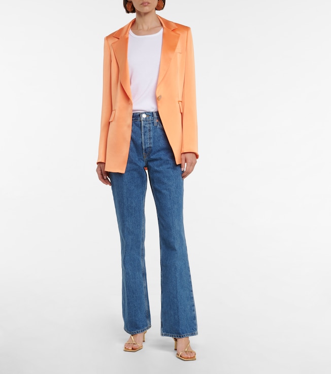 Veronica Beard Erie satin blazer