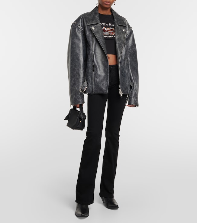 AG Jeans Low-rise flared jeans