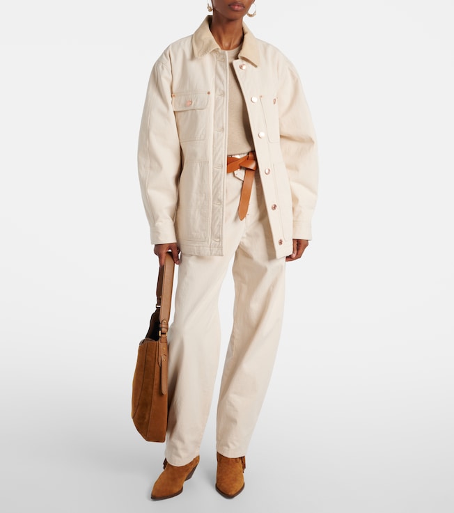 Isabel Marant Oumaya barrel-leg jeans