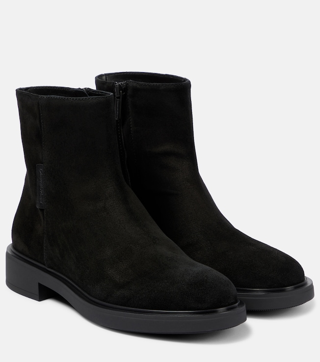 GIANVITO ROSSI Lexington suede ankle boots