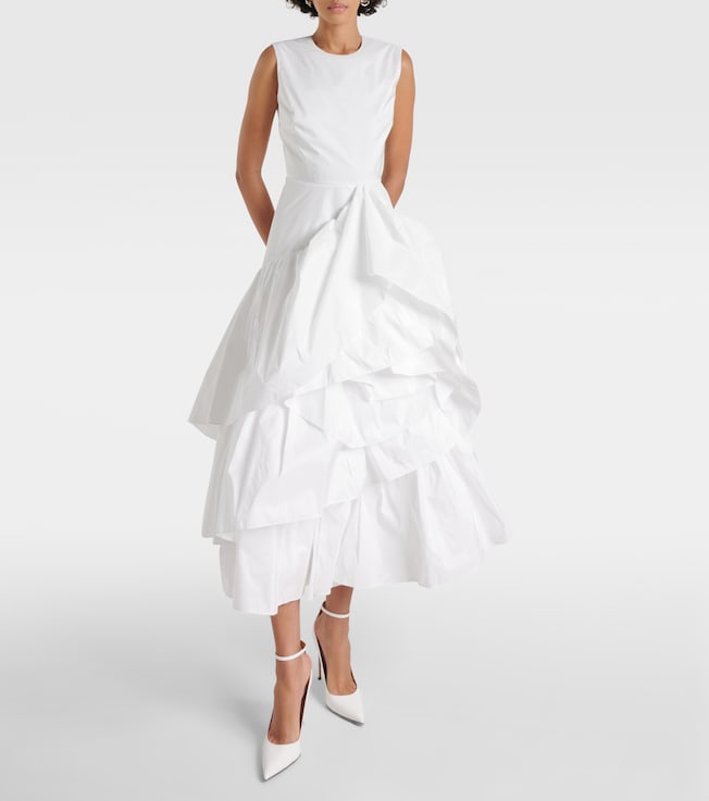 Roksanda Bridal Radica taffeta midi dress