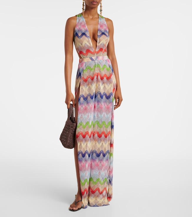 Missoni Zigzag lamé jumpsuit