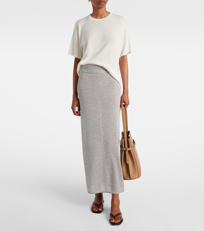 TOTEME Knitted maxi skirt