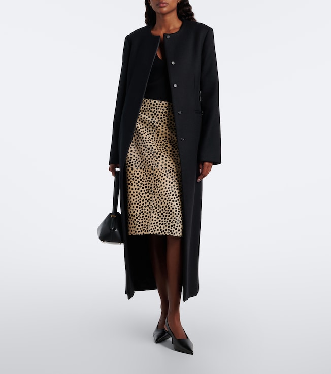 LOULOU DE SAISON Arita wool twill coat