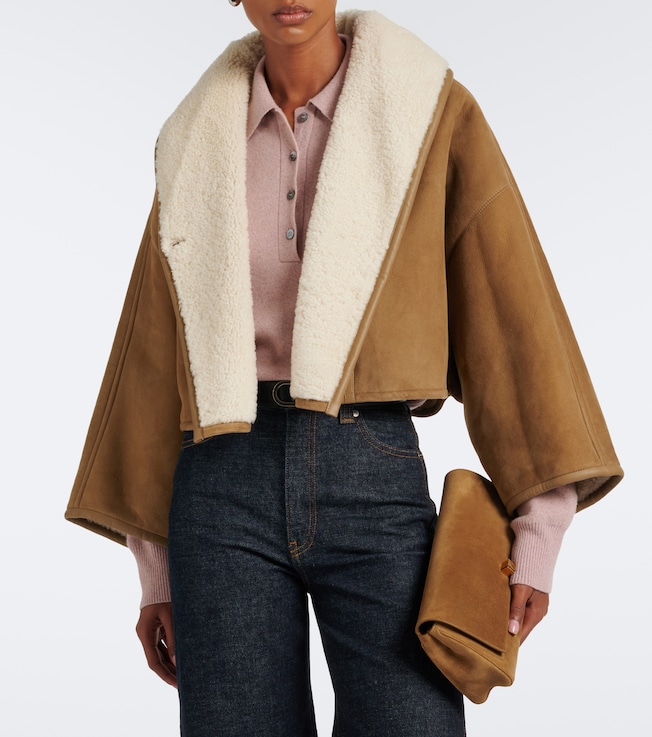 Yves Salomon Leather jacket