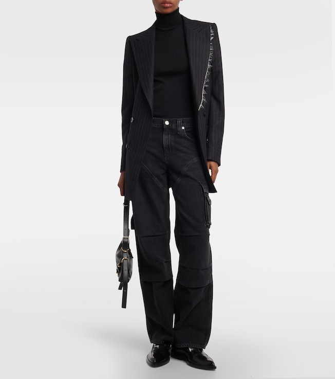 Agolde Nera mid-rise straight cargo jeans