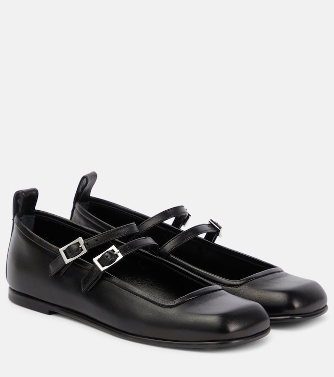 NODALETO Bulla Rina leather ballet flats