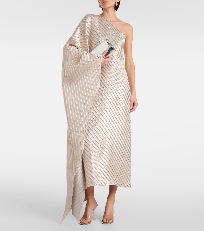 Taller Marmo Metropolis jacquard maxi dress