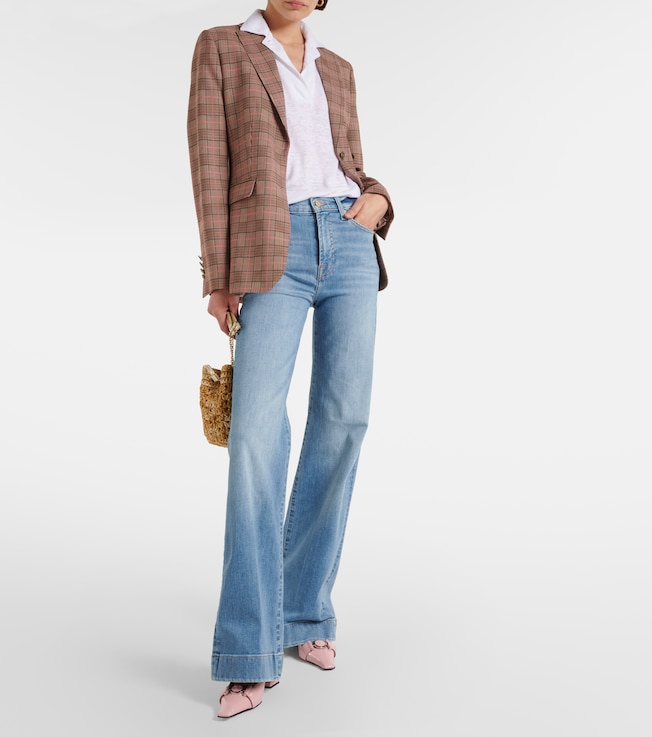 7 For All Mankind Modern Dojo high-rise flared jeans