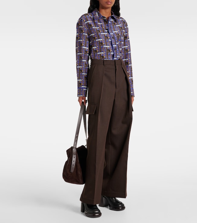 Burberry Wool cargo pants