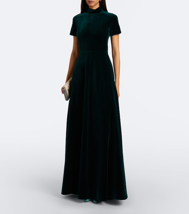 Emilia Wickstead Emilia Wickstead Malinda cotton velvet gown