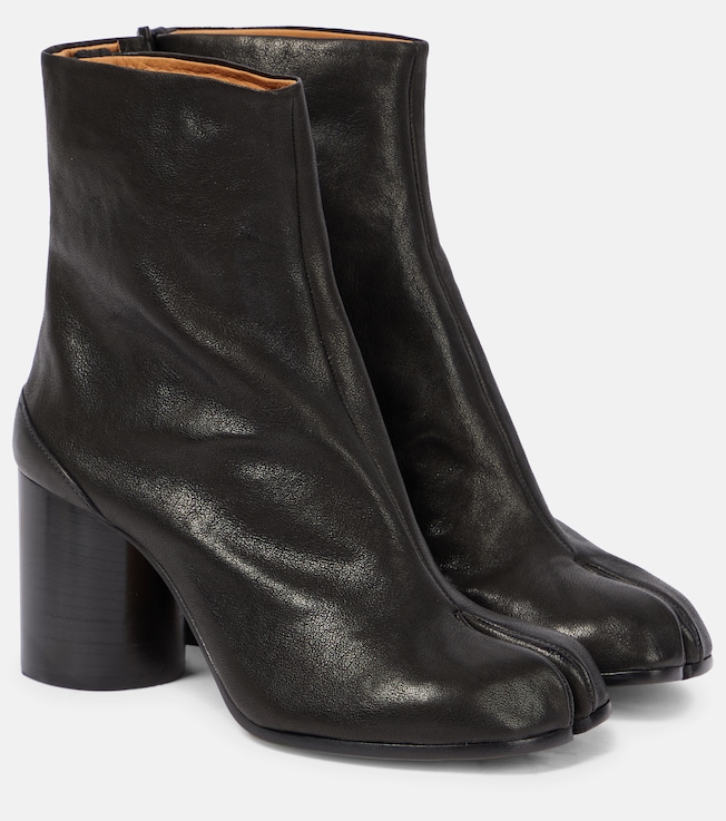 Maison Margiela Tabi leather ankle boots