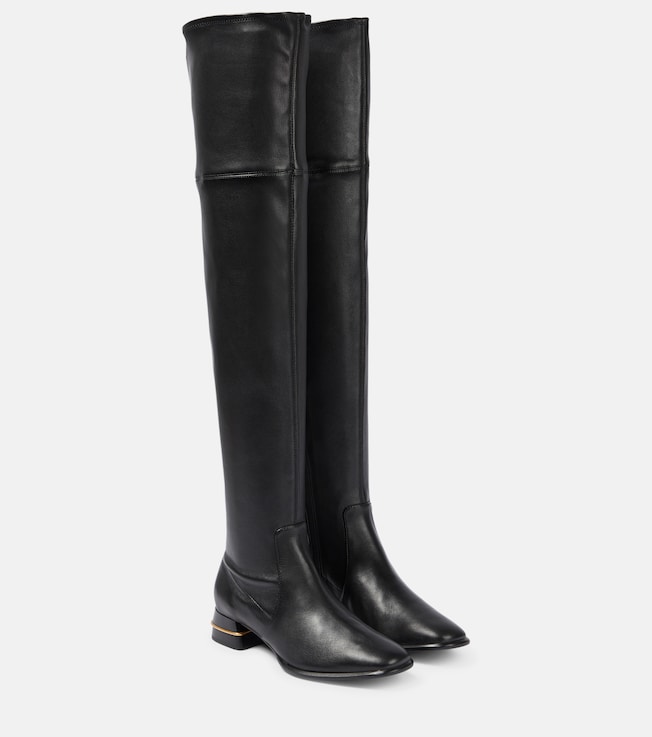 Tory Burch Leather over-the-knee boots