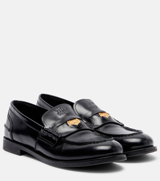 Miu Miu Leather loafers