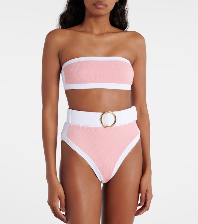 Alexandra Miro Whitney high-rise bikini bottoms