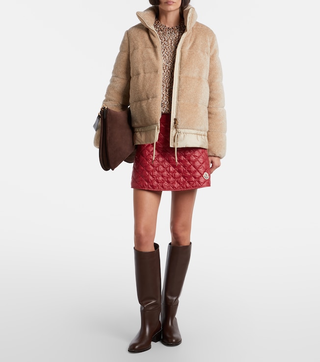 Moncler Cedre teddy down jacket