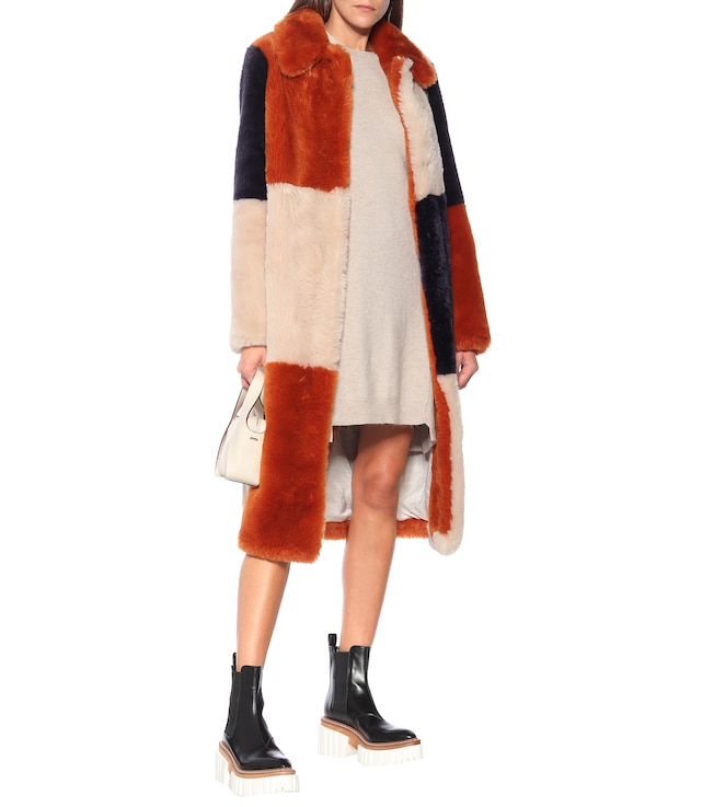 Stella McCartney Adalyn faux fur coat