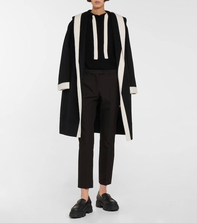 S Max Mara Fatina mid-rise cropped pants